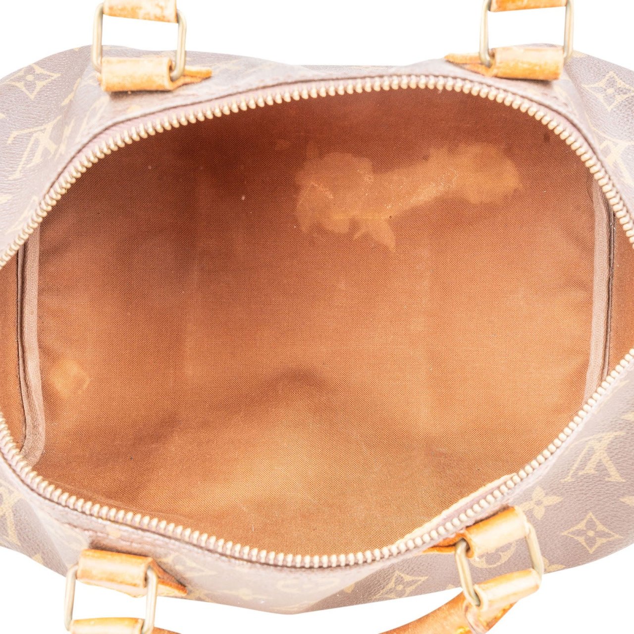 Louis Vuitton Louis Vuitton Monogram Canvas Speedy 30 Handbag Bruin