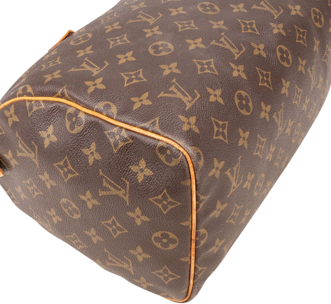 Louis Vuitton Louis Vuitton Monogram Canvas Speedy 30 Handbag Bruin