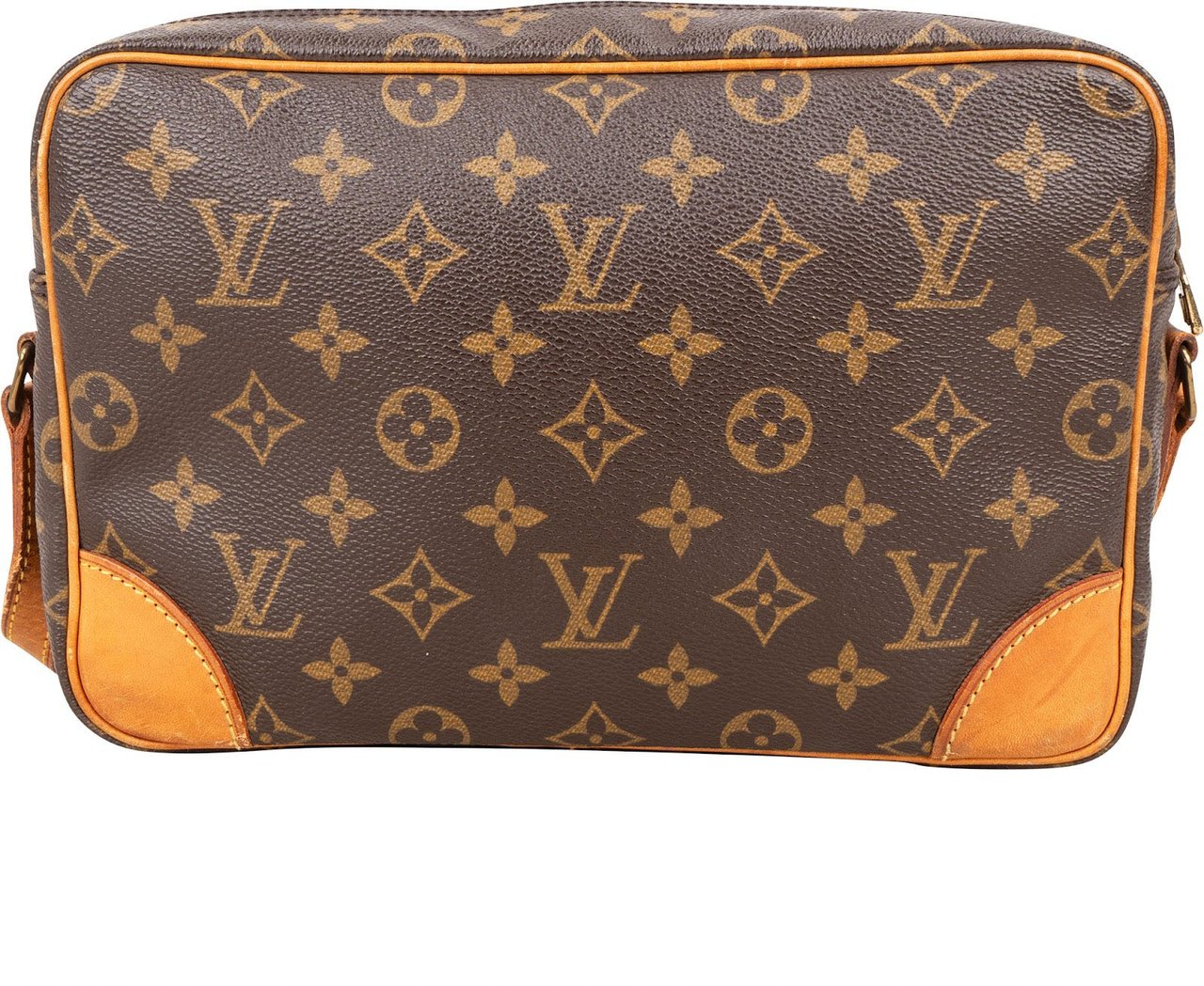 Louis Vuitton Louis Vuitton Monogram Canvas Trocadero 27 Crossbody Bag Bruin