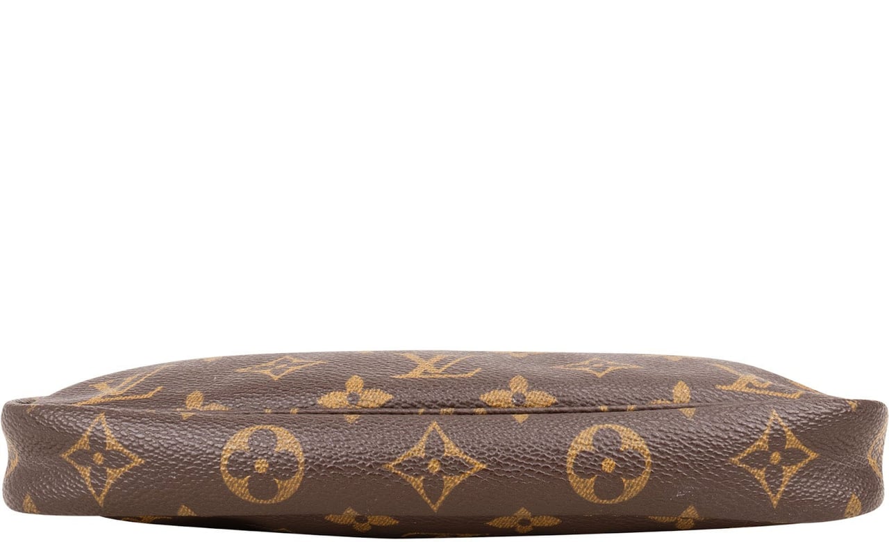Louis Vuitton Louis Vuitton Monogram Canvas Pochette Accessoires Handbag Bruin