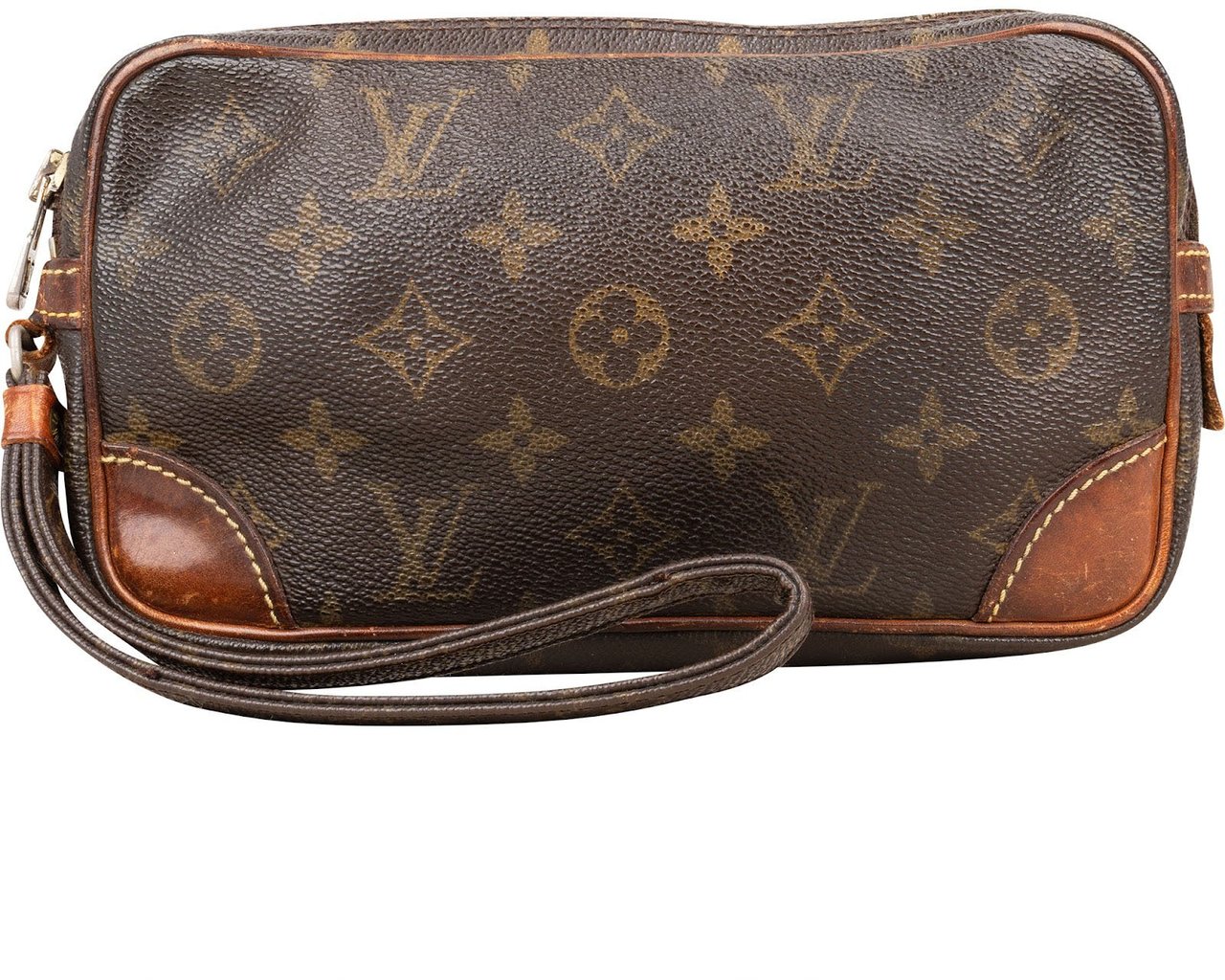 Louis Vuitton Louis Vuitton Monogram Canvas Compiegne Clutch Bruin