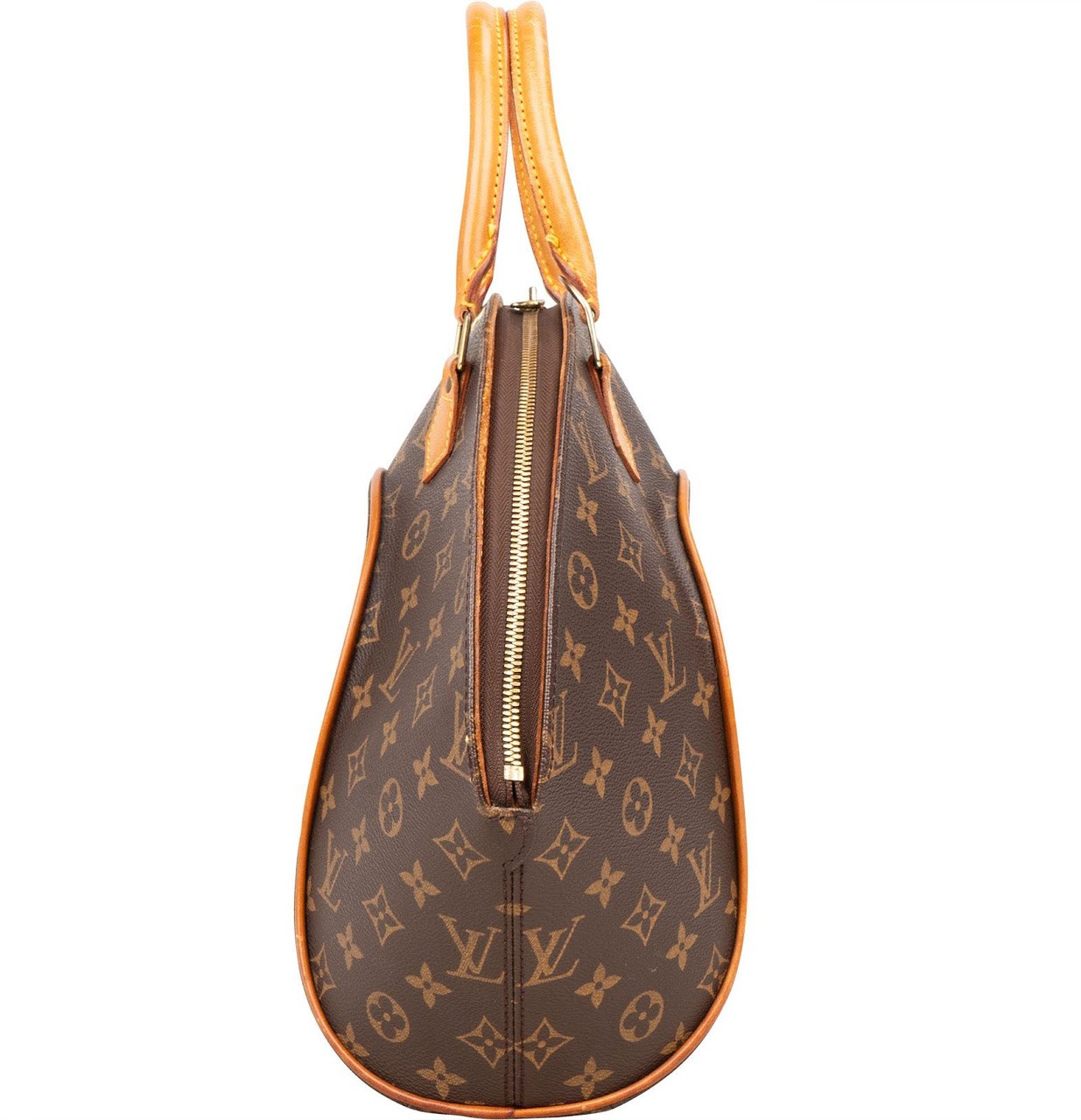 Louis Vuitton Louis Vuitton Monogram Canvas Ellipse MM Handbag Bruin