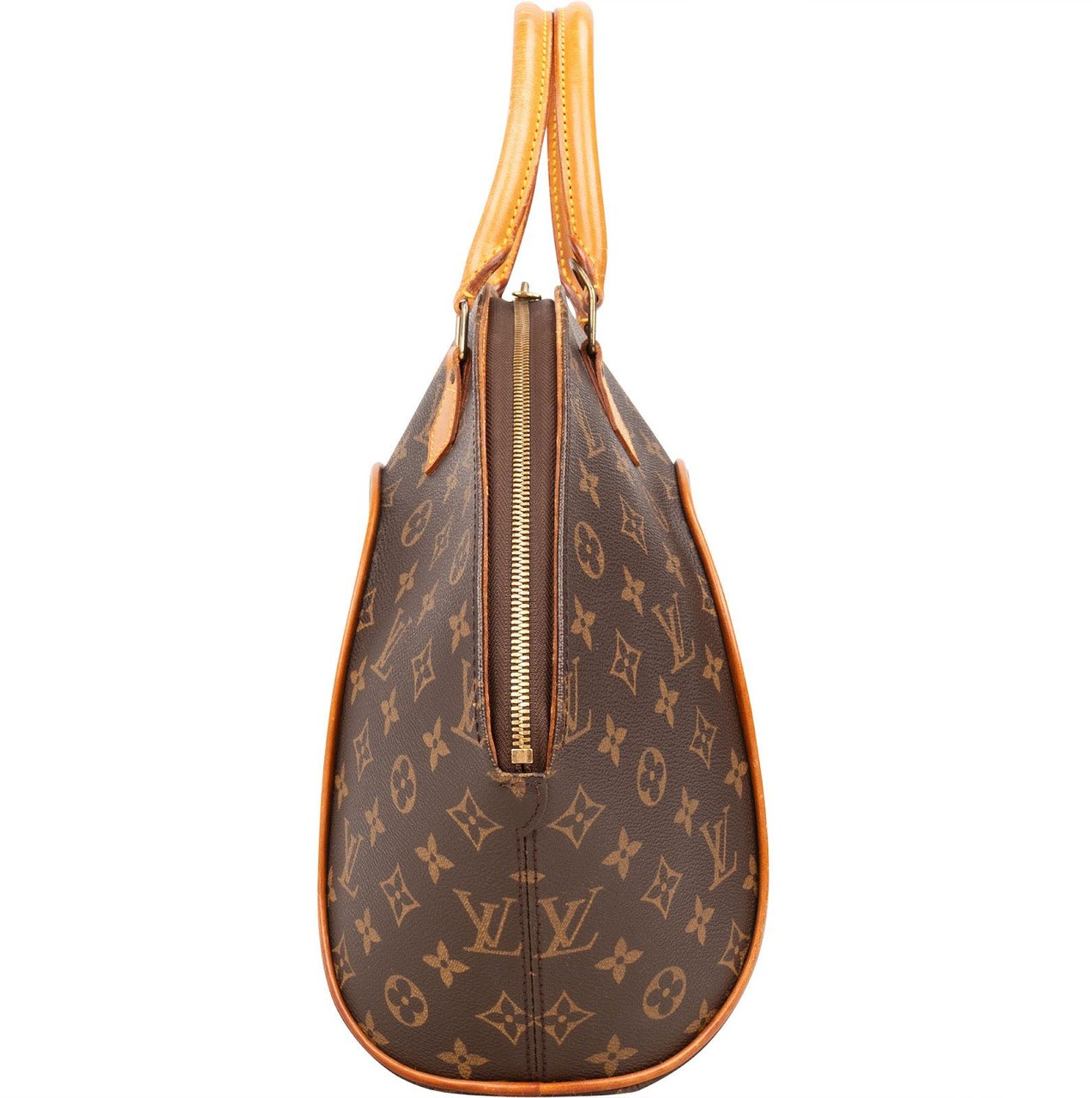 Louis Vuitton Louis Vuitton Monogram Canvas Ellipse MM Handbag Bruin