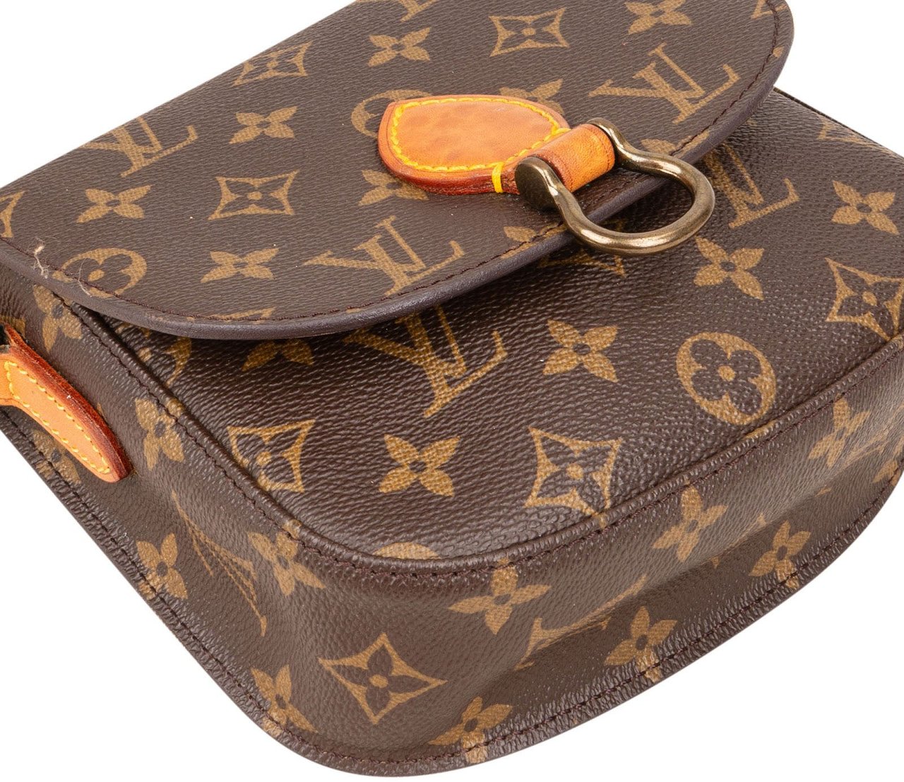 Louis Vuitton Louis Vuitton Monogram Canvas Saint Cloud PM Crossbody Bruin
