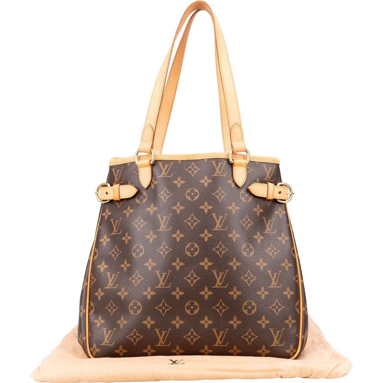Louis Vuitton Louis Vuitton Monogram Canvas Batignolles Vertical Shoulder Bag Bruin