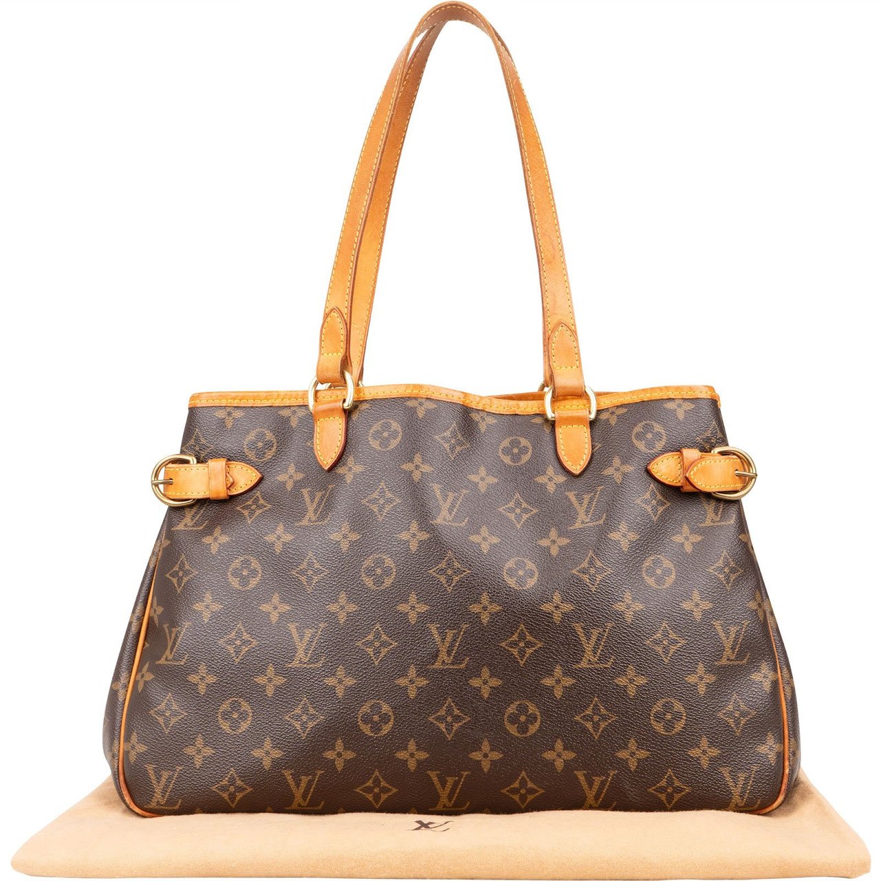 Louis Vuitton Louis Vuitton Monogram Canvas Batignolles Shoulder Bag Bruin