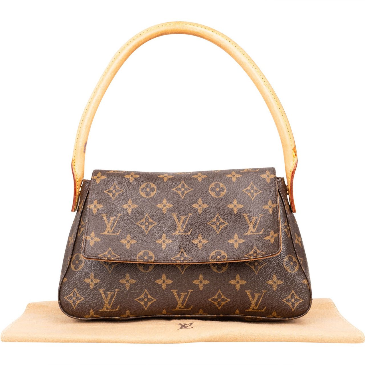 Louis Vuitton Louis Vuitton Monogram Canvas PM Looping Shoulder Bag Bruin