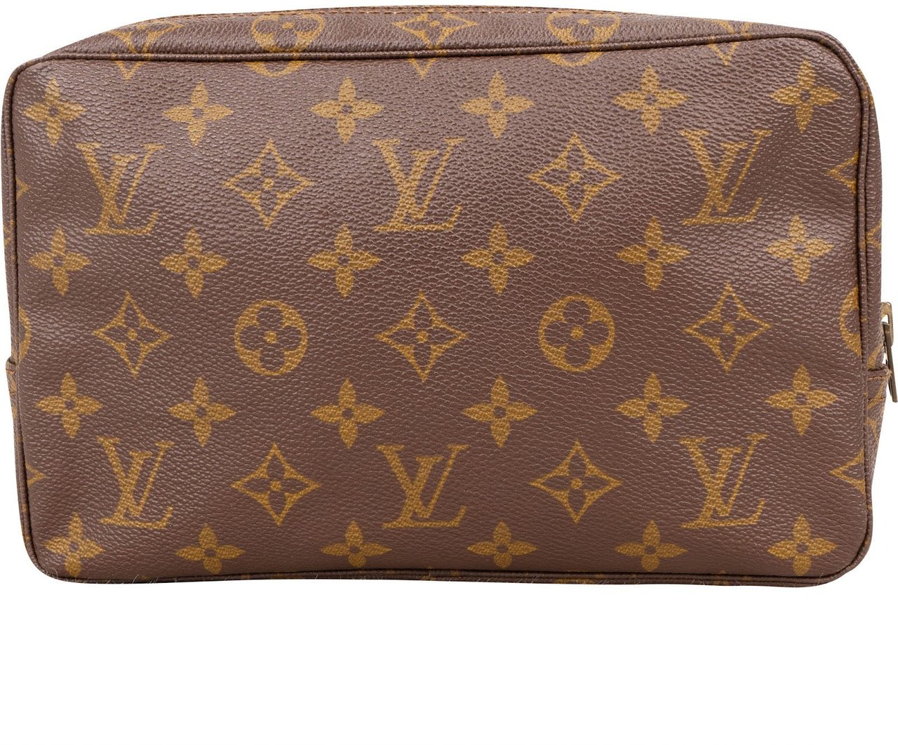 Louis Vuitton Louis Vuitton Monogram Canvas Trousse Toilette 23 Clutch Bruin