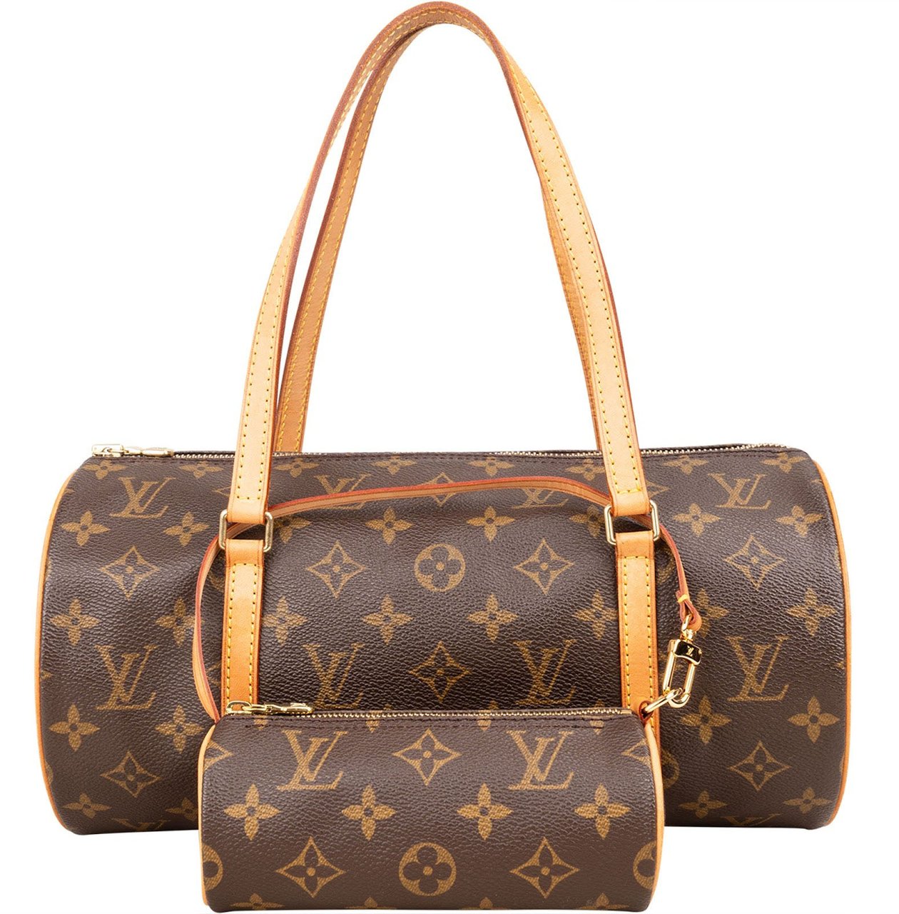Louis Vuitton Louis Vuitton Monogram Canvas Papillon Set Handbag Bruin