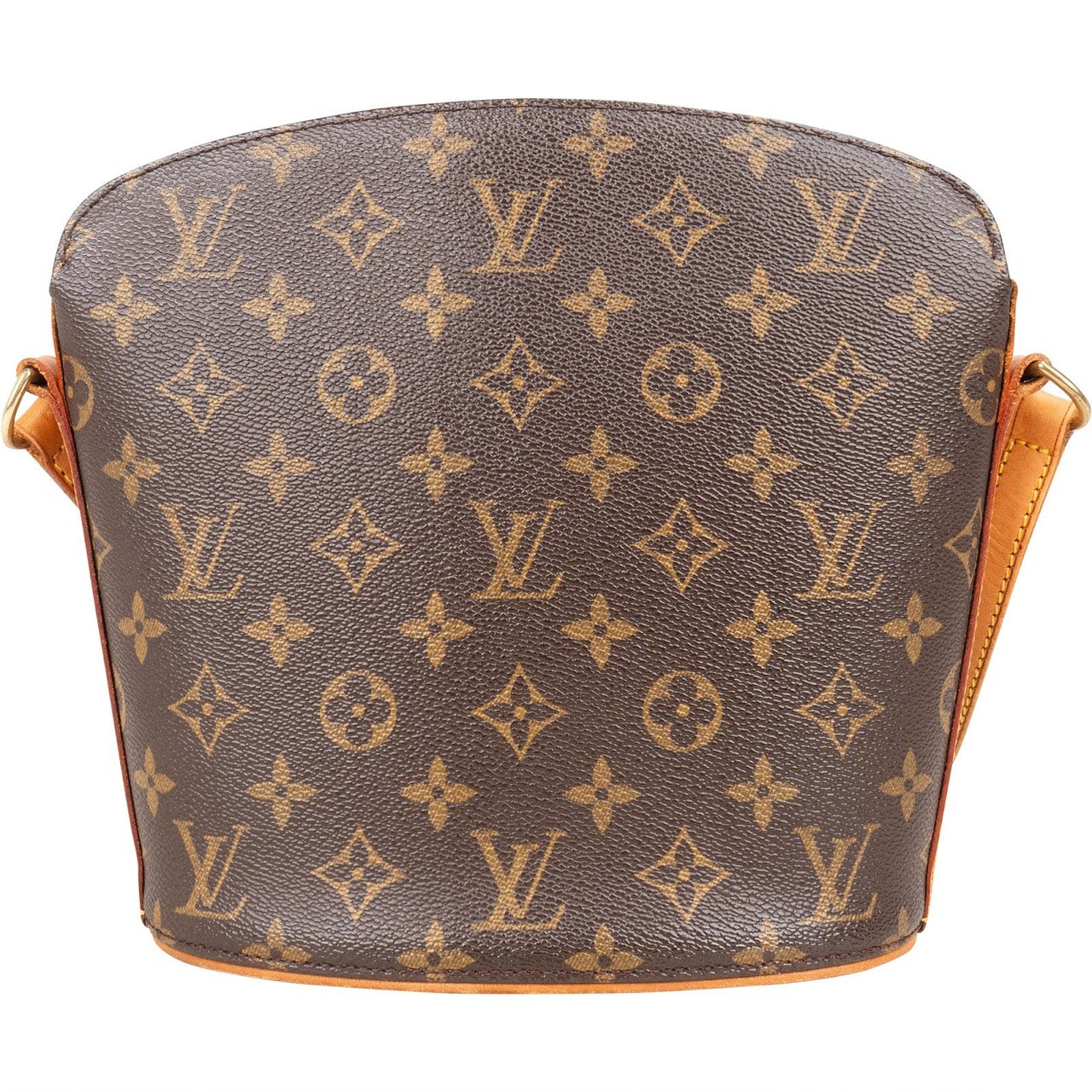 Louis Vuitton Louis Vuitton Monogram Canvas Drouot Crossbody Bag Bruin