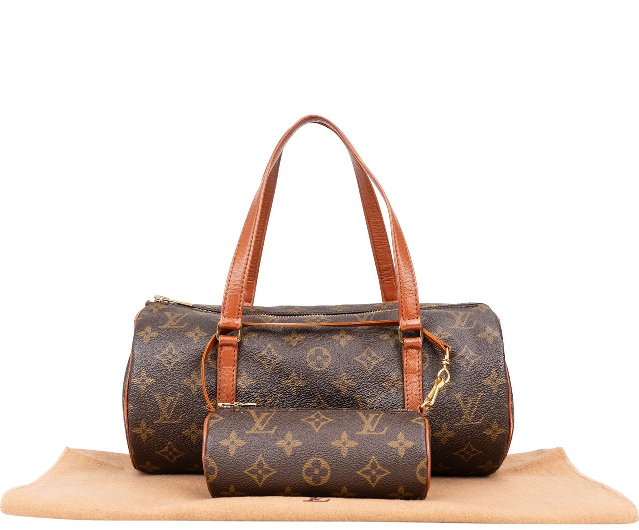 Louis Vuitton Louis Vuitton Monogram Canvas Papillon Set Handbag Bruin