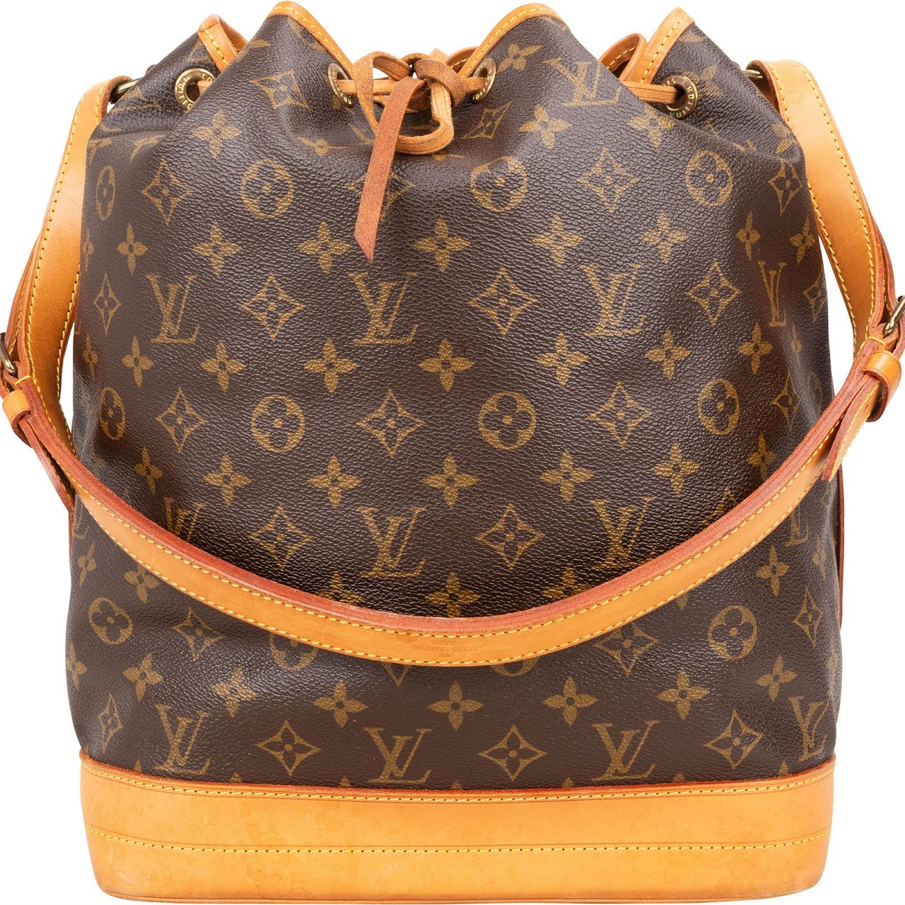 Louis Vuitton Louis Vuitton Monogram Canvas Sac Noé Grande Shoulder Bag Bruin