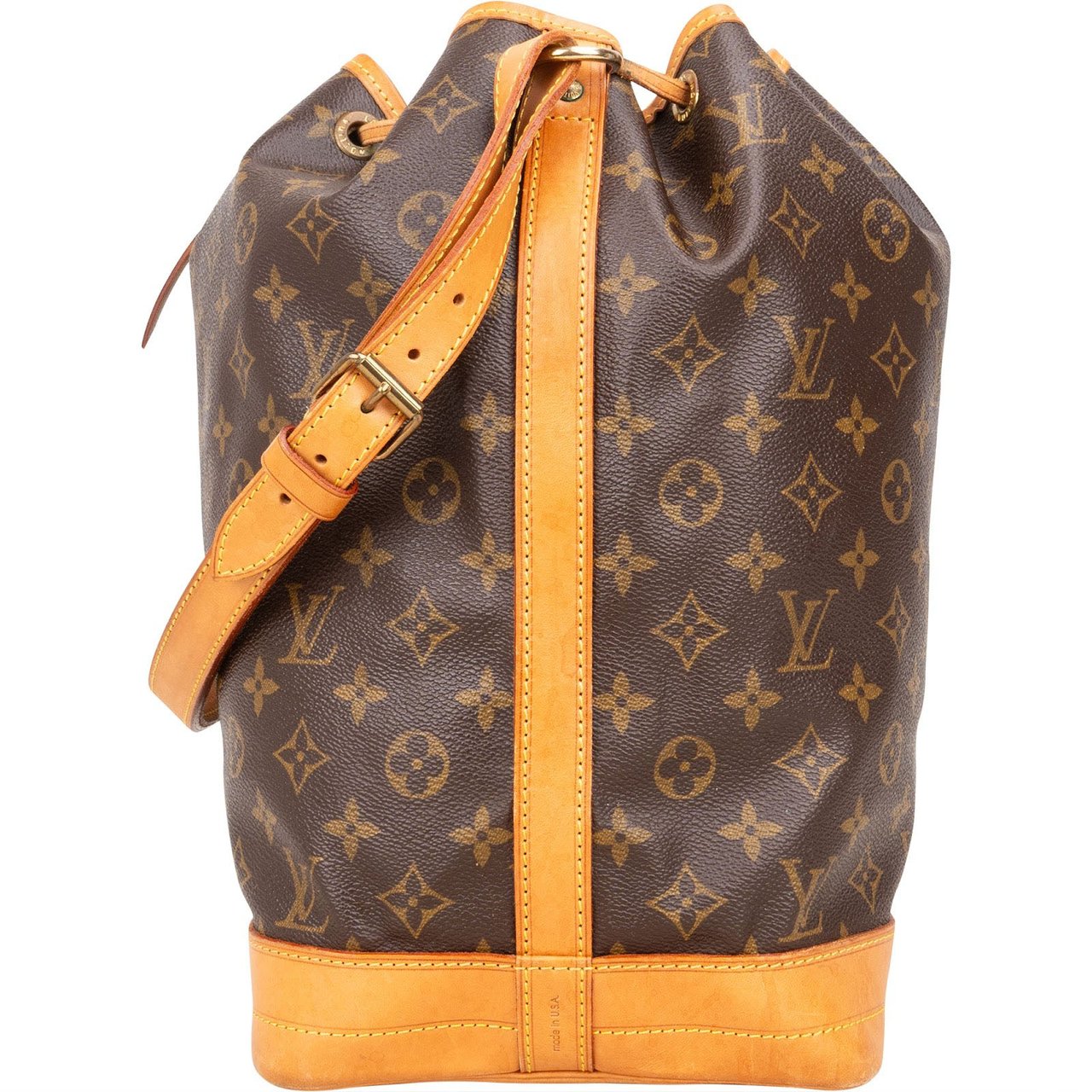 Louis Vuitton Louis Vuitton Monogram Canvas Sac Noé Grande Shoulder Bag Bruin