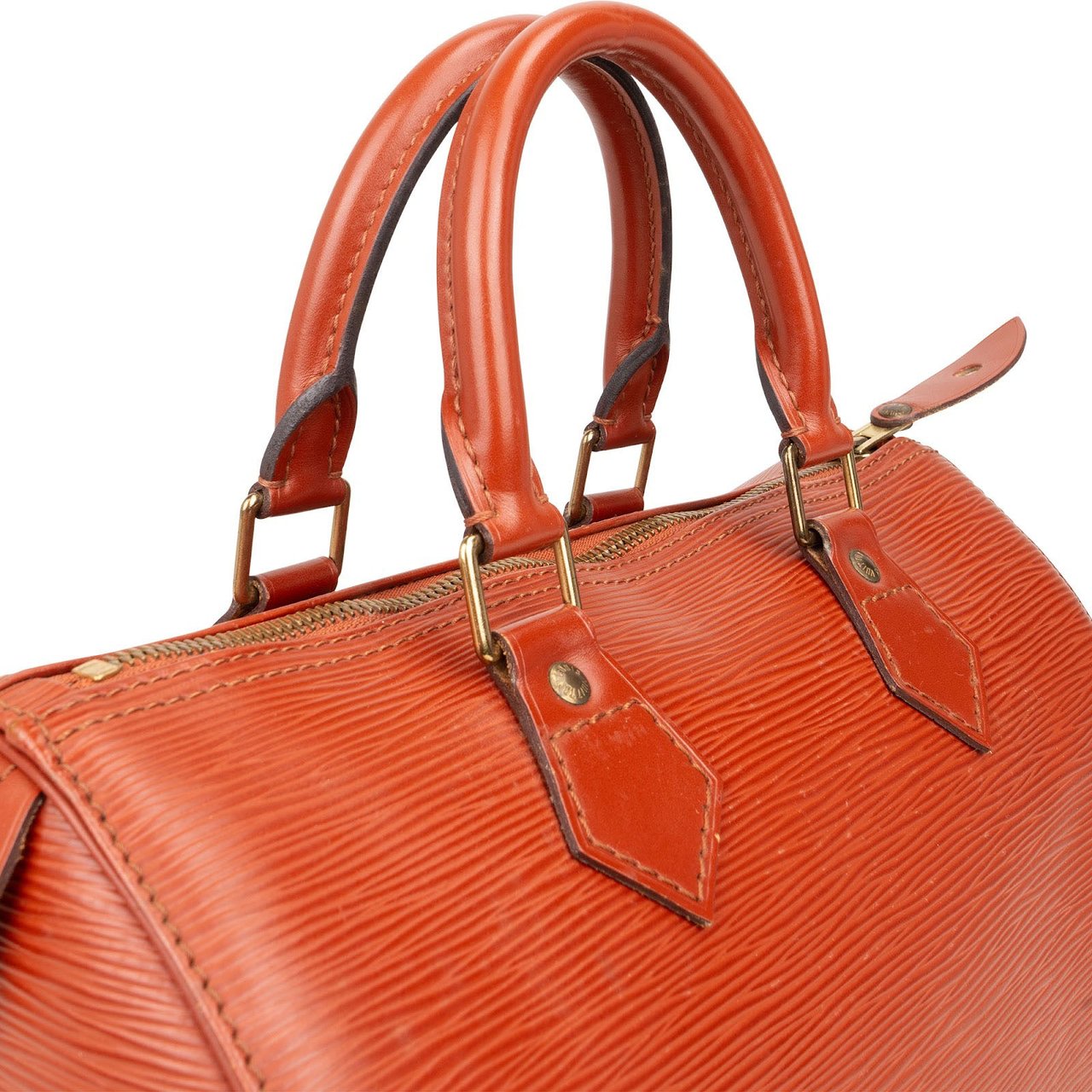 Louis Vuitton Louis Vuitton Brown Epi Leather Speedy 25 Handbag Oranje