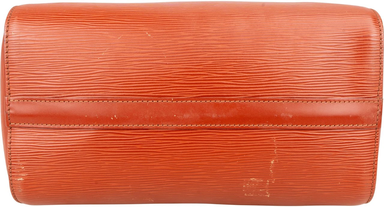 Louis Vuitton Louis Vuitton Brown Epi Leather Speedy 25 Handbag Oranje