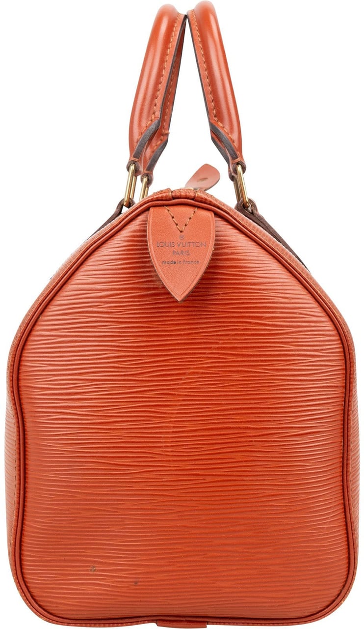 Louis Vuitton Louis Vuitton Brown Epi Leather Speedy 25 Handbag Oranje