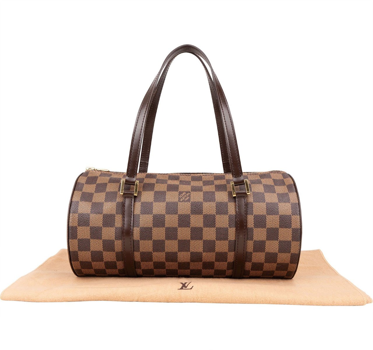 Louis Vuitton Louis Vuitton Monogram Damier Ebene Papillon 30 Handbag Bruin