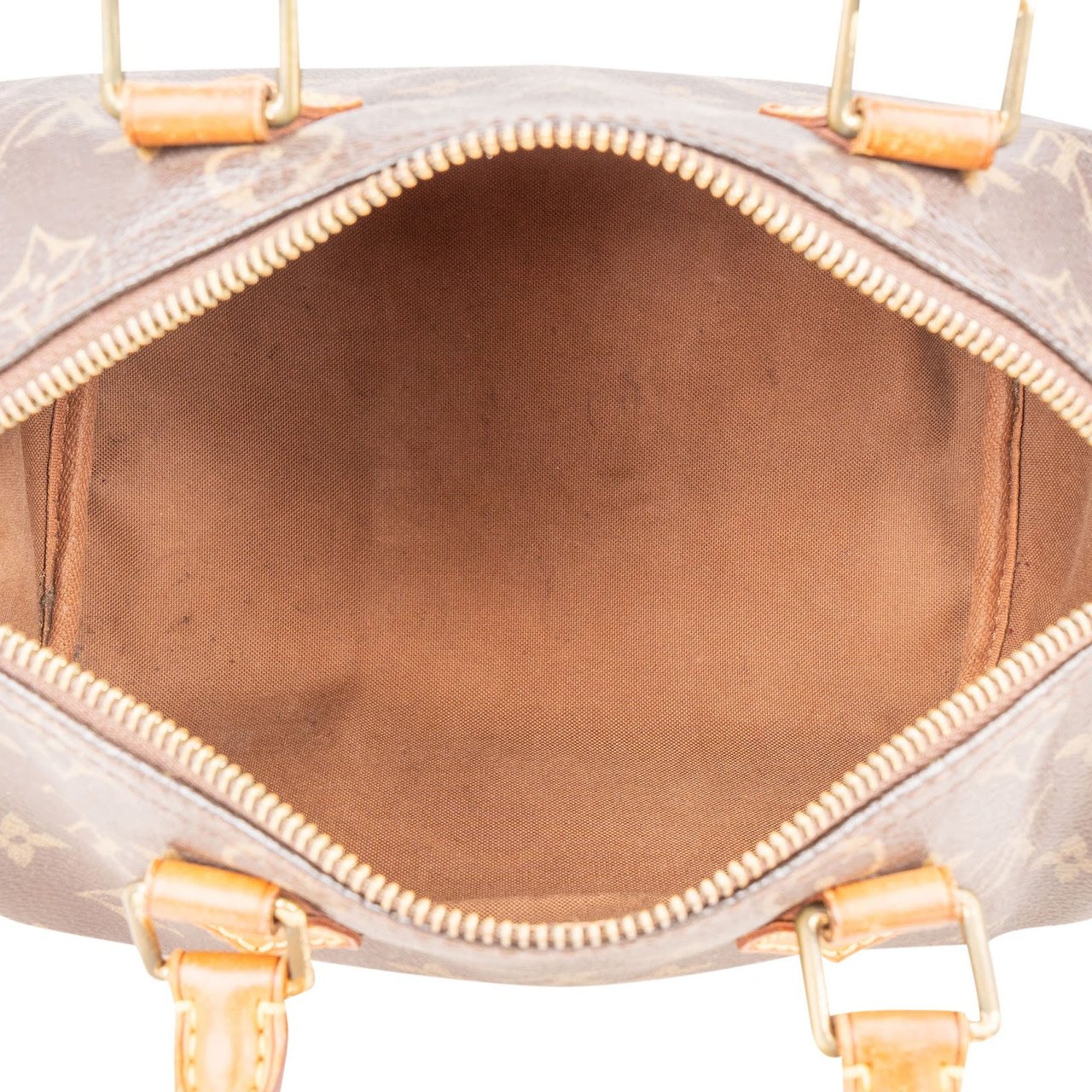 Louis Vuitton Louis Vuitton Monogram Canvas Speedy 25 Handbag Bruin