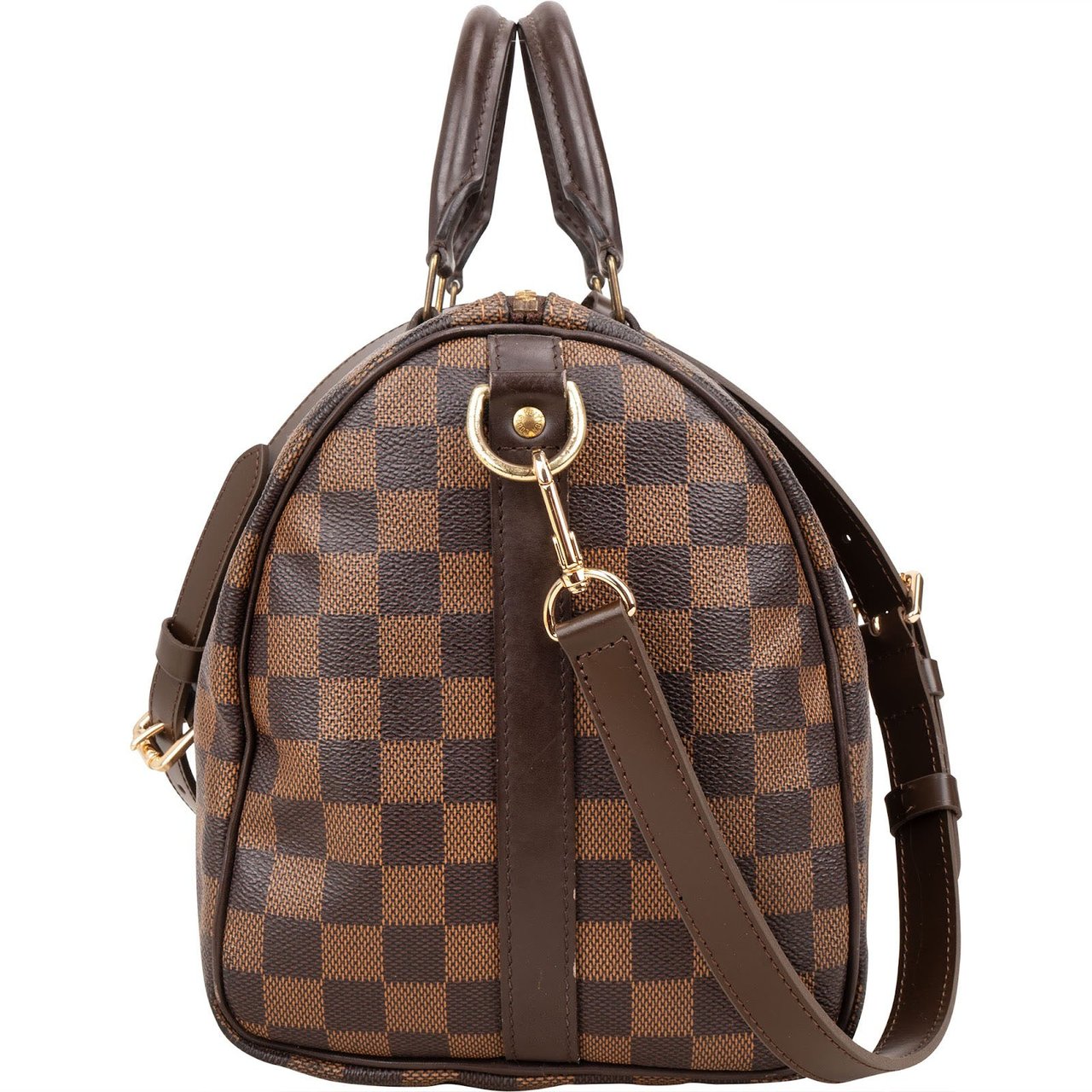 Louis Vuitton Louis Vuitton Monogram Damier Ebene Speedy 30 Bandoulière Handbag Bruin
