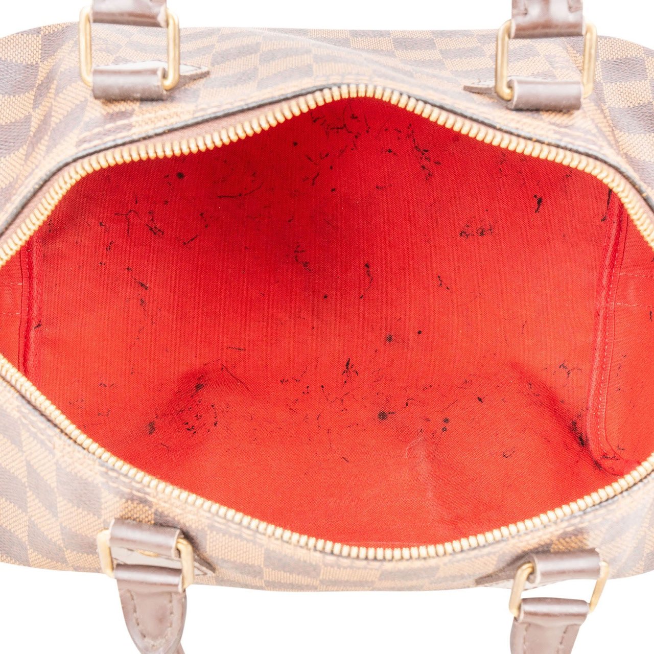 Louis Vuitton Louis Vuitton Monogram Damier Ebene Speedy 30 Bandoulière Handbag Bruin