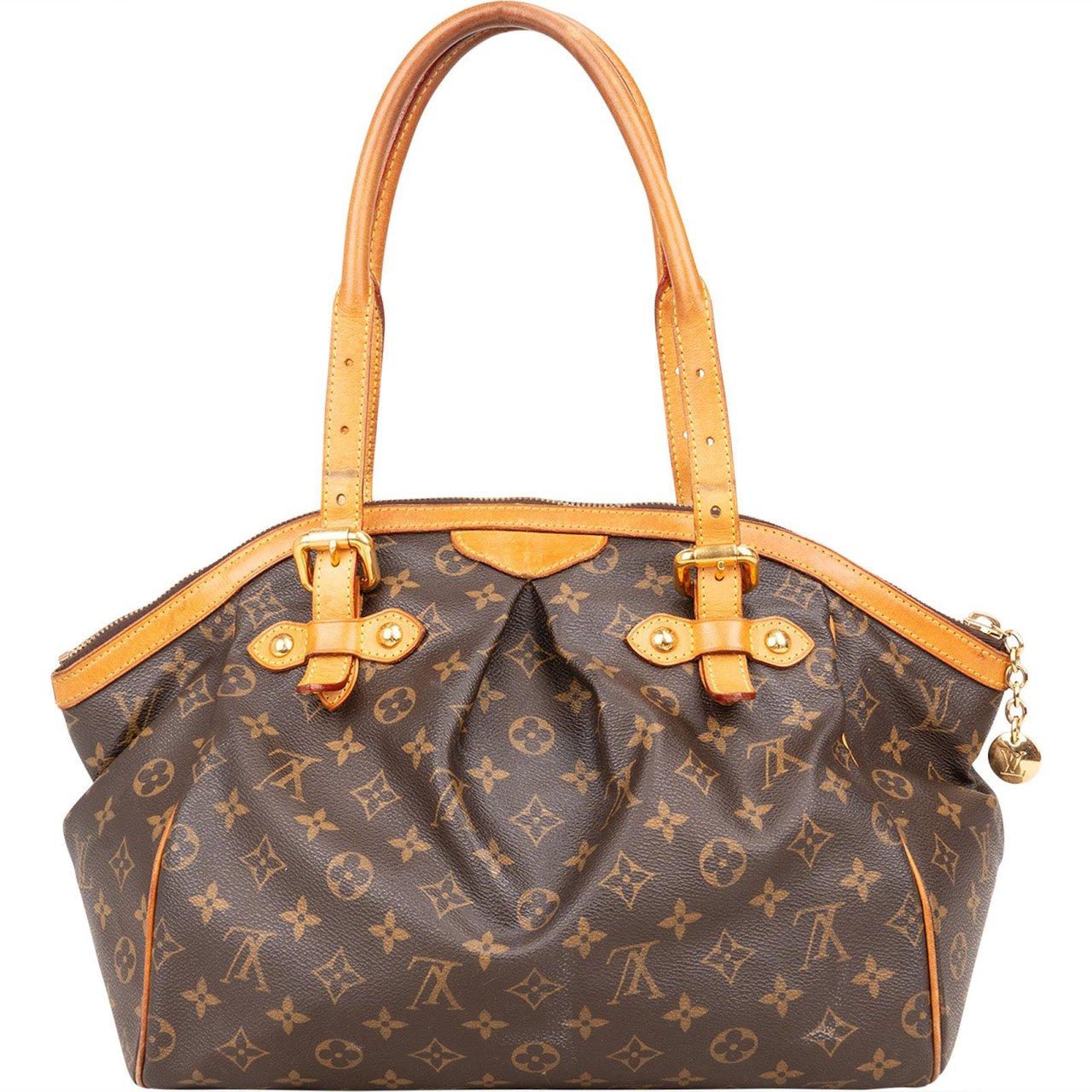 Louis Vuitton Louis Vuitton Monogram Canvas Tivoli GM Shoulder Bag Bruin