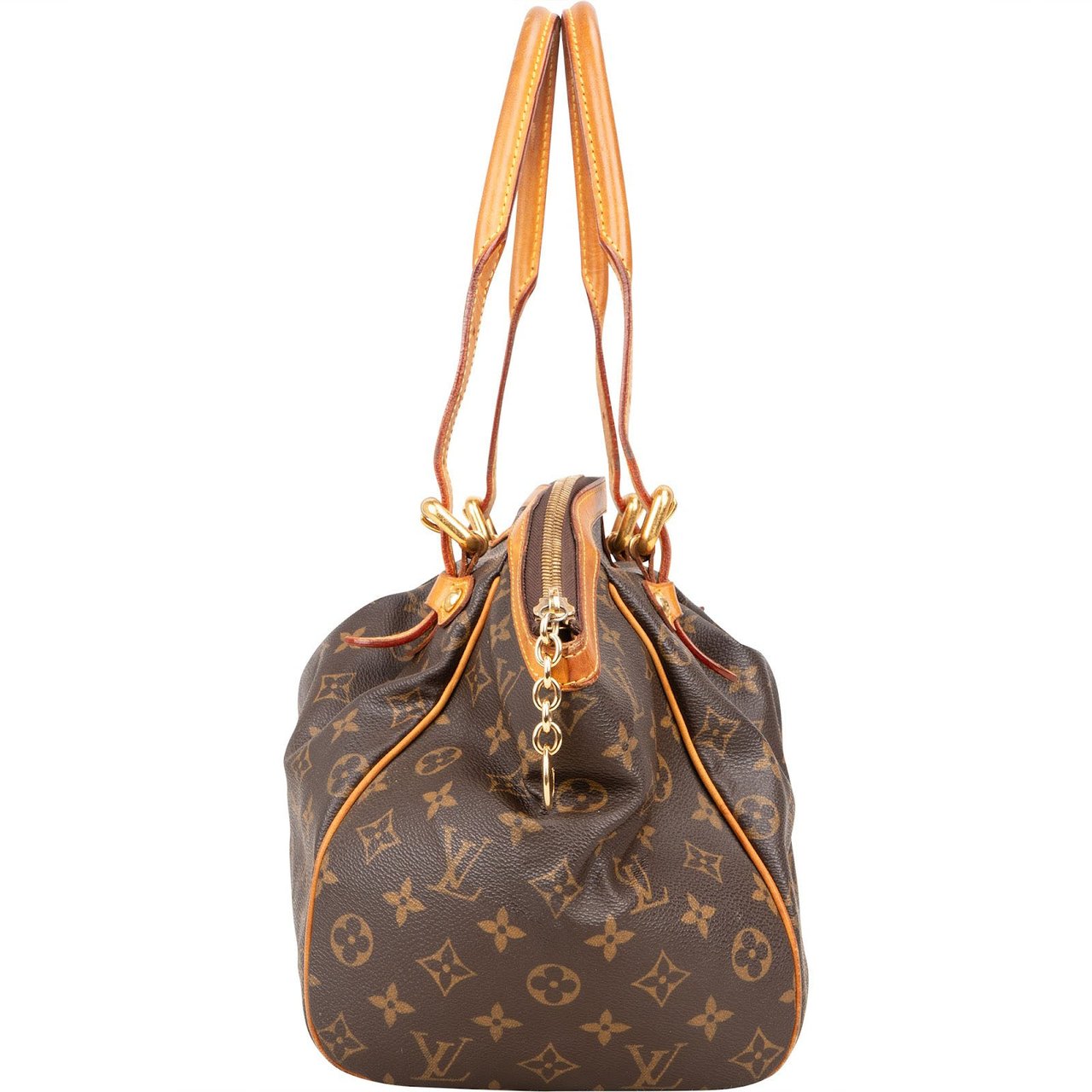 Louis Vuitton Louis Vuitton Monogram Canvas Tivoli GM Shoulder Bag Bruin