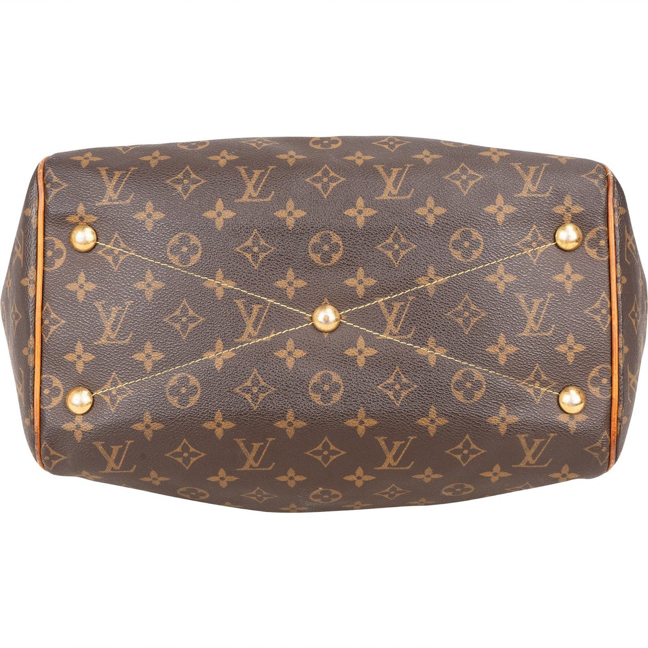 Louis Vuitton Louis Vuitton Monogram Canvas Tivoli GM Shoulder Bag Bruin