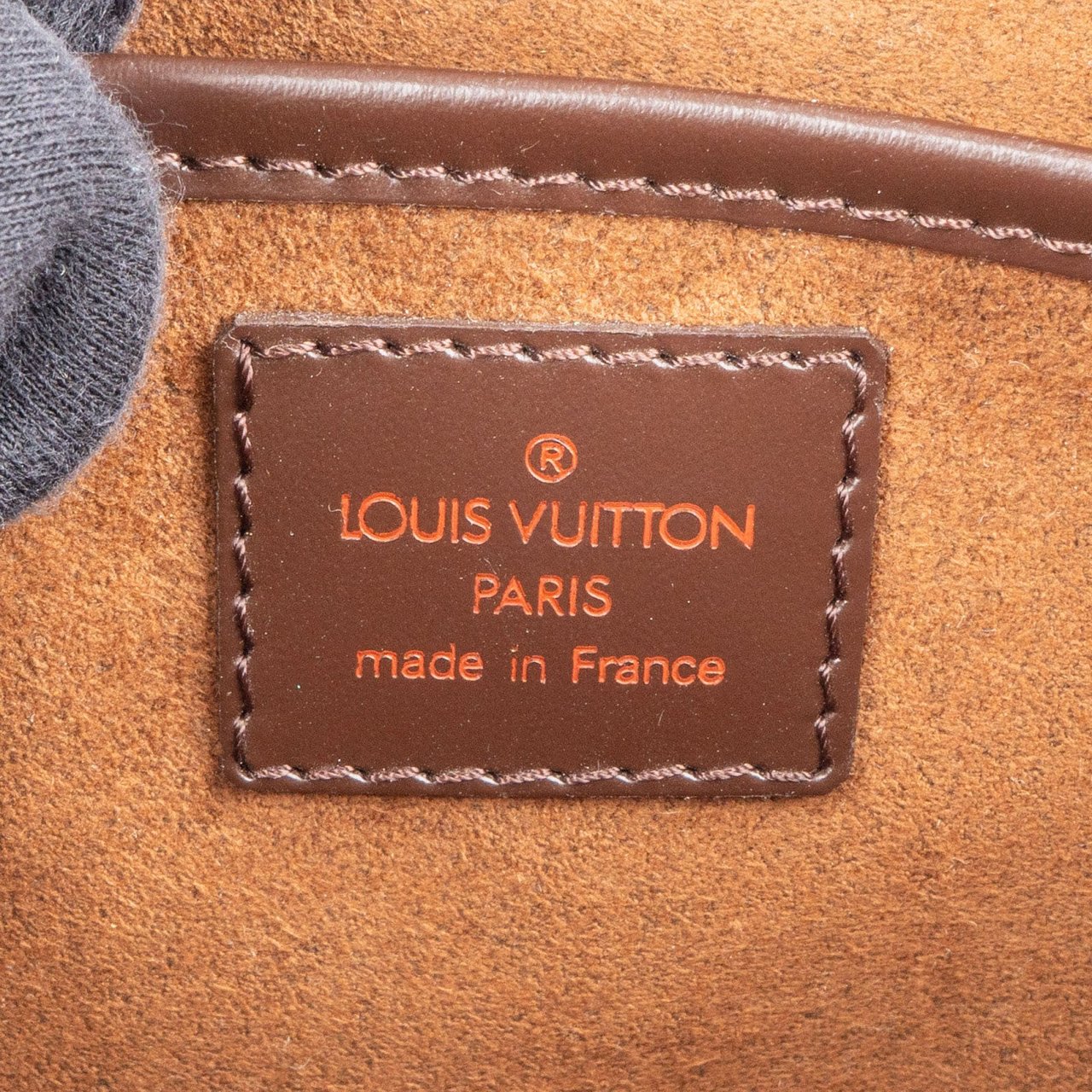 Louis Vuitton Louis Vuitton Monogram Damier Ebene Sant Louis Clutch Bruin