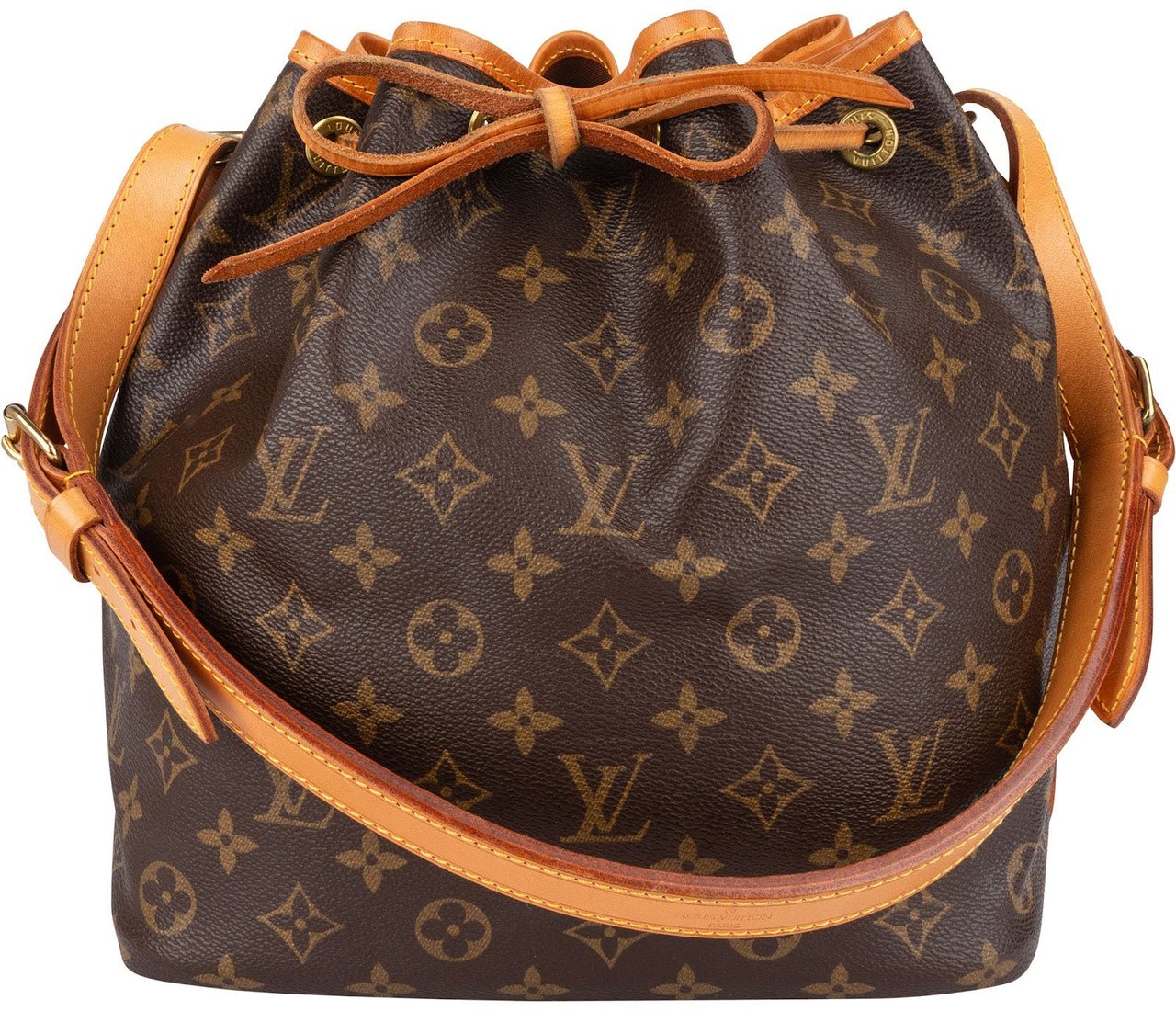 Louis Vuitton Louis Vuitton Monogram Canvas Sac Noé Petit Shoulder Bag Bruin