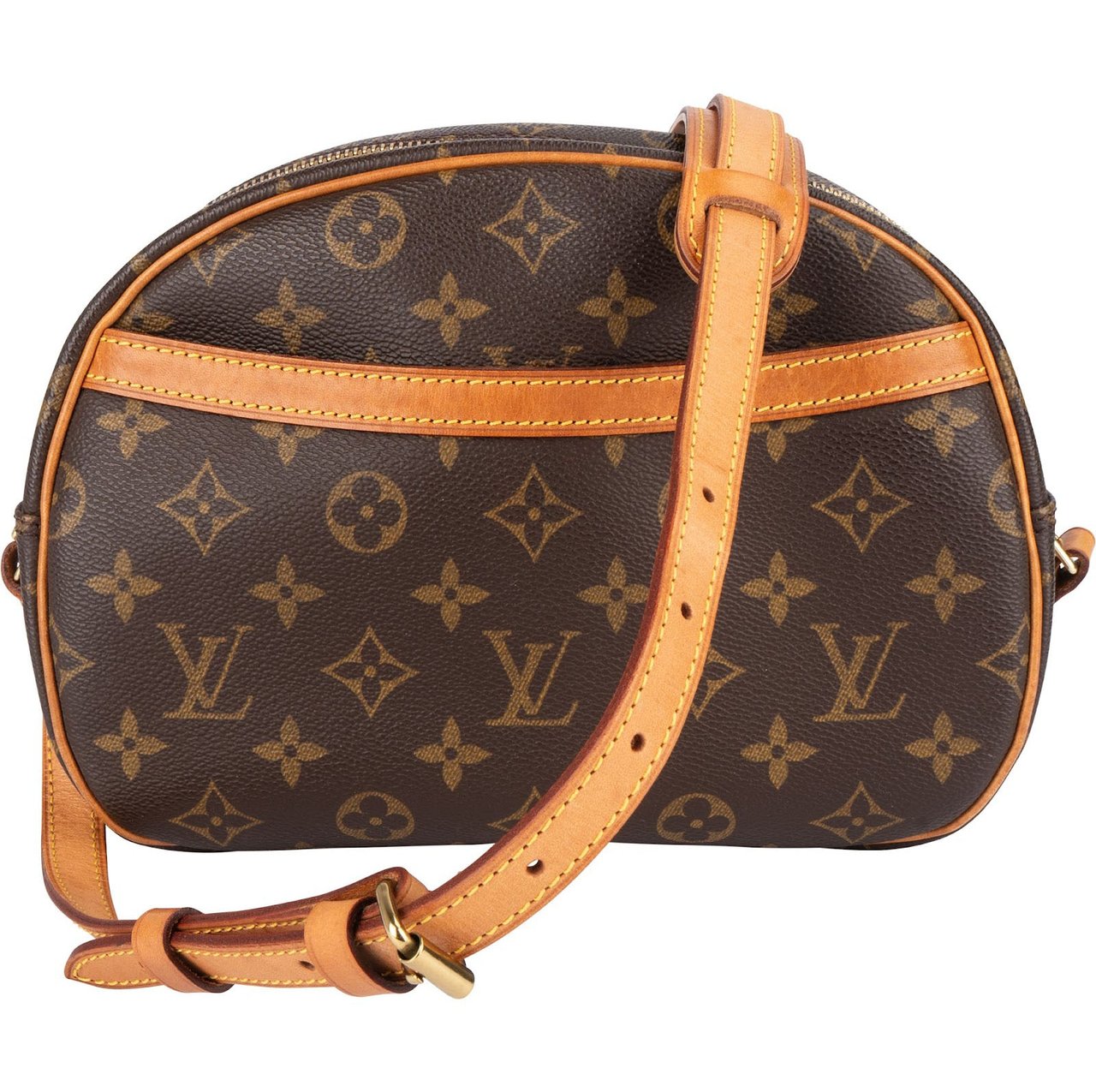 Louis Vuitton Louis Vuitton Monogram Canvas Blois Crossbody Bag Bruin