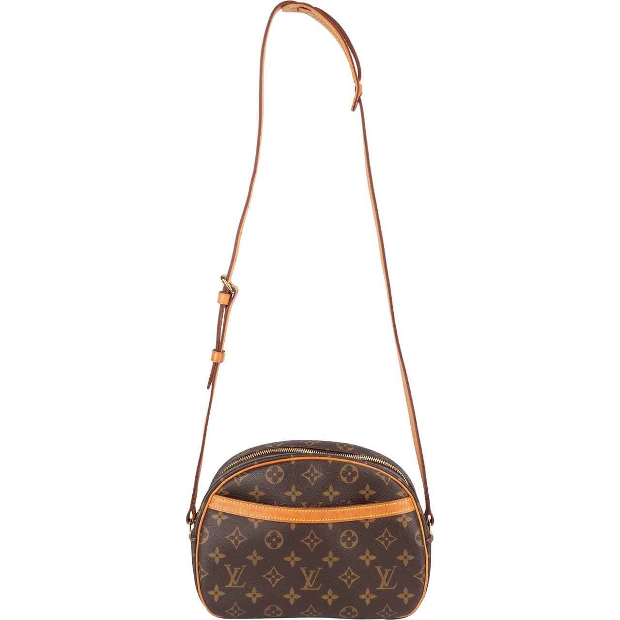 Louis Vuitton Louis Vuitton Monogram Canvas Blois Crossbody Bag Bruin