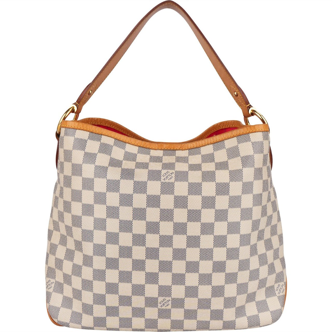 Louis Vuitton Louis Vuitton Monogram Damier Azur Canvas NM Delightful PM Handbag Wit