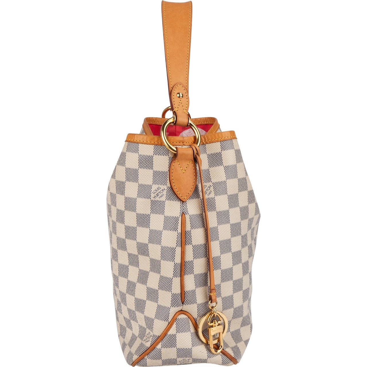 Louis Vuitton Louis Vuitton Monogram Damier Azur Canvas NM Delightful PM Handbag Wit