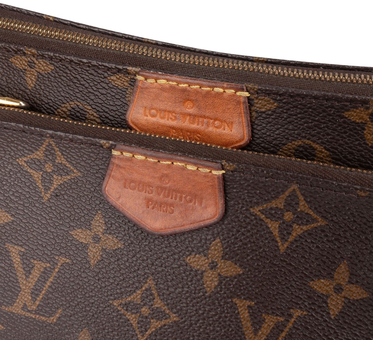 Louis Vuitton Louis Vuitton Monogram Canvas Multi Pochette Crossbody Bag Bruin
