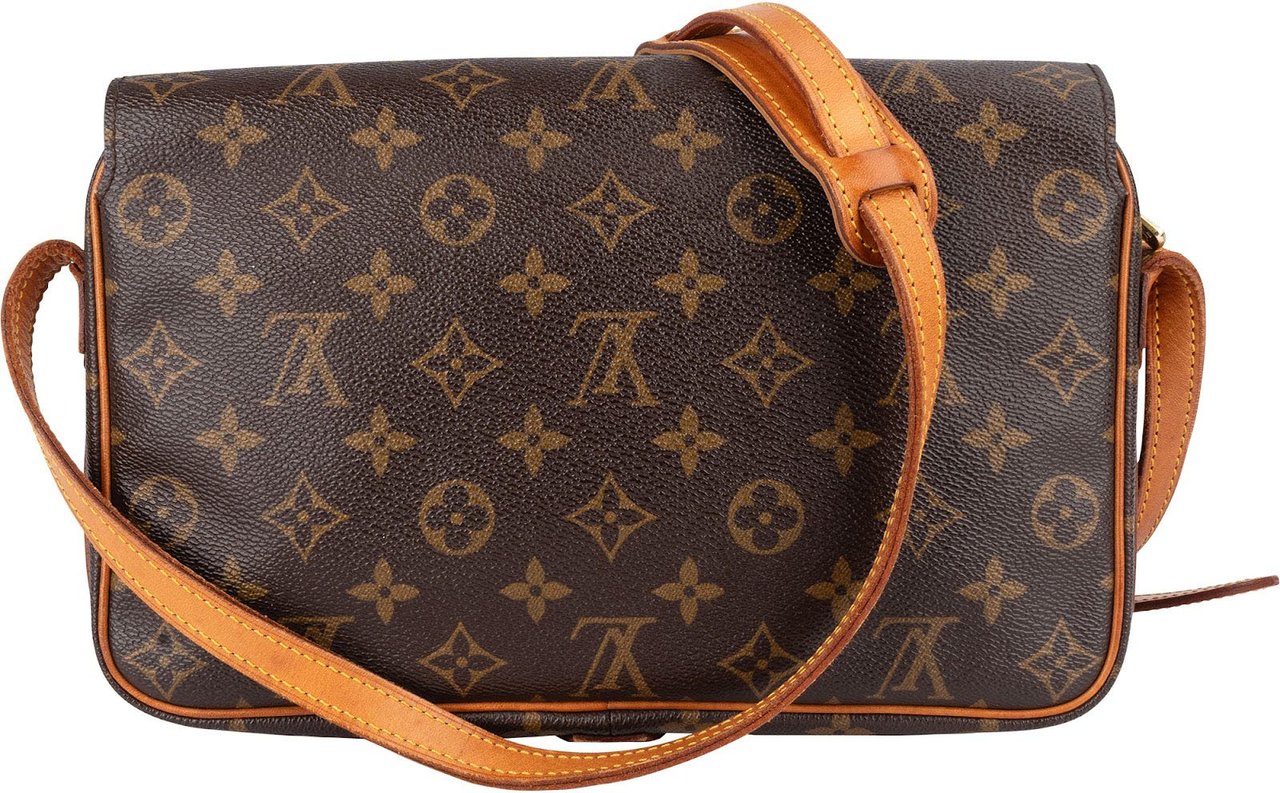 Louis Vuitton Louis Vuitton Monogram Canvas Saint Germain GM Crossbody Bag Bruin