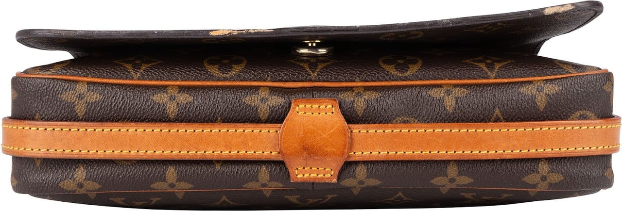 Louis Vuitton Louis Vuitton Monogram Canvas Saint Germain GM Crossbody Bag Bruin