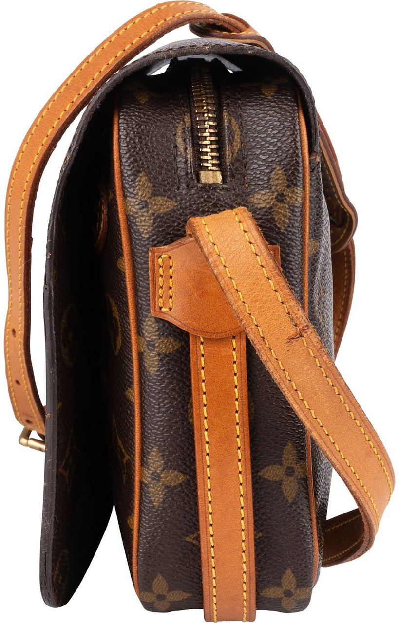 Louis Vuitton Louis Vuitton Monogram Canvas Saint Germain GM Crossbody Bag Bruin