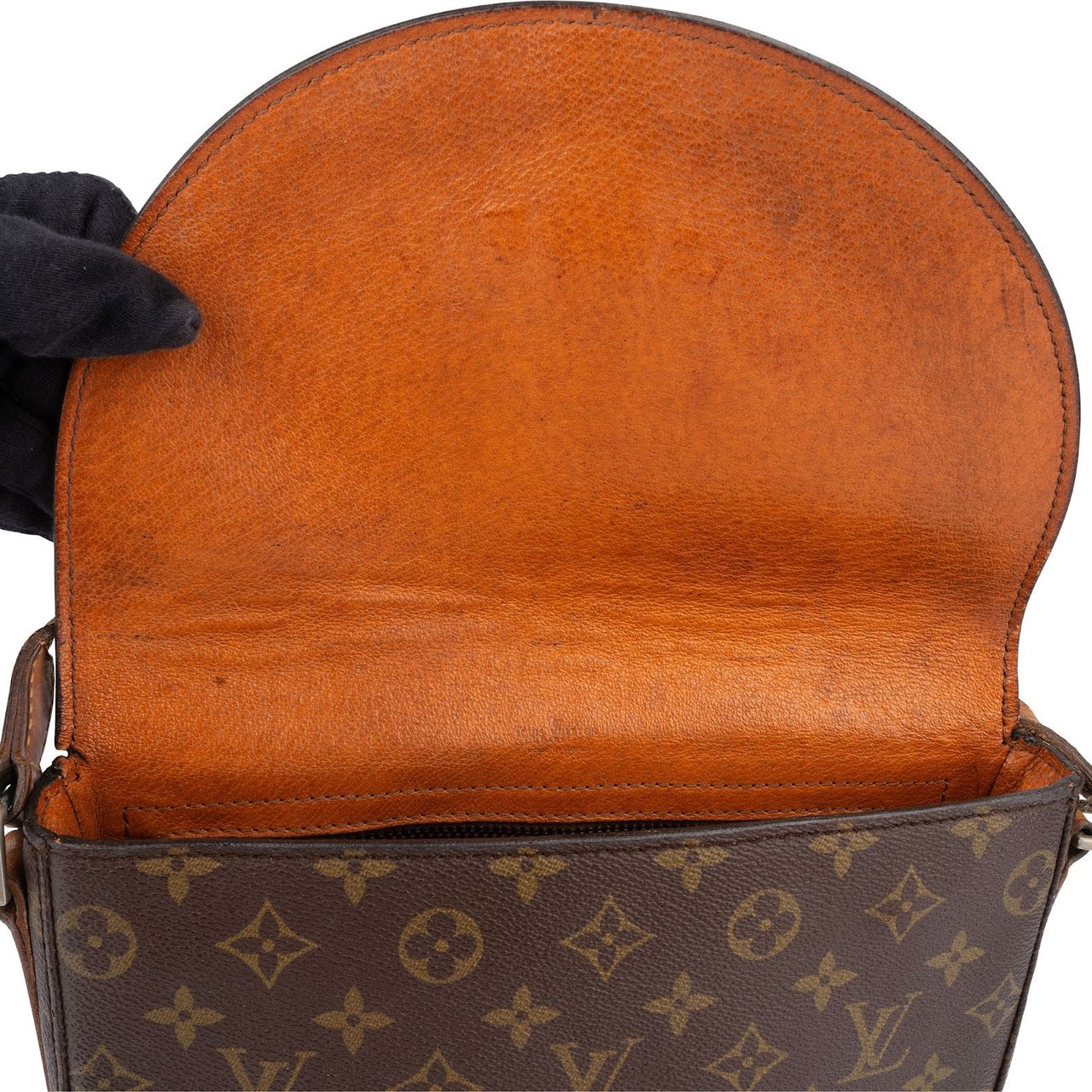 Louis Vuitton Louis Vuitton Monogram Canvas Chantilly GM Crossbody Bag Bruin
