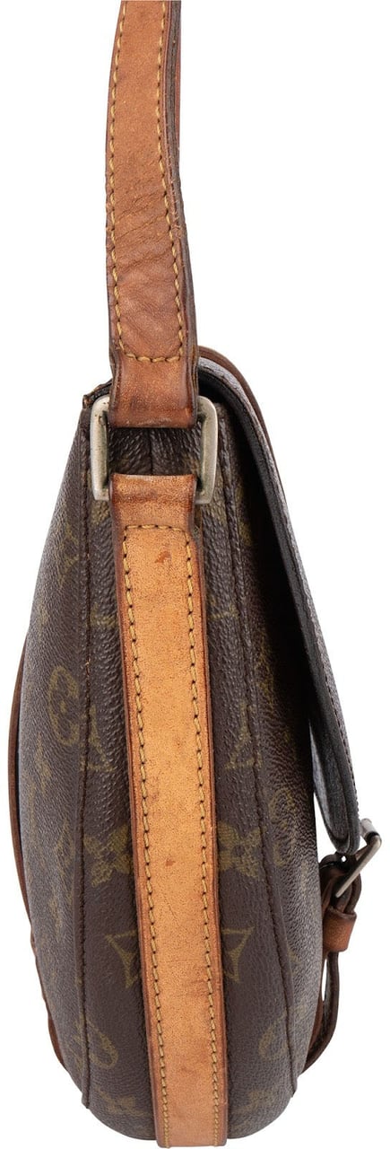 Louis Vuitton Louis Vuitton Monogram Canvas Chantilly GM Crossbody Bag Bruin