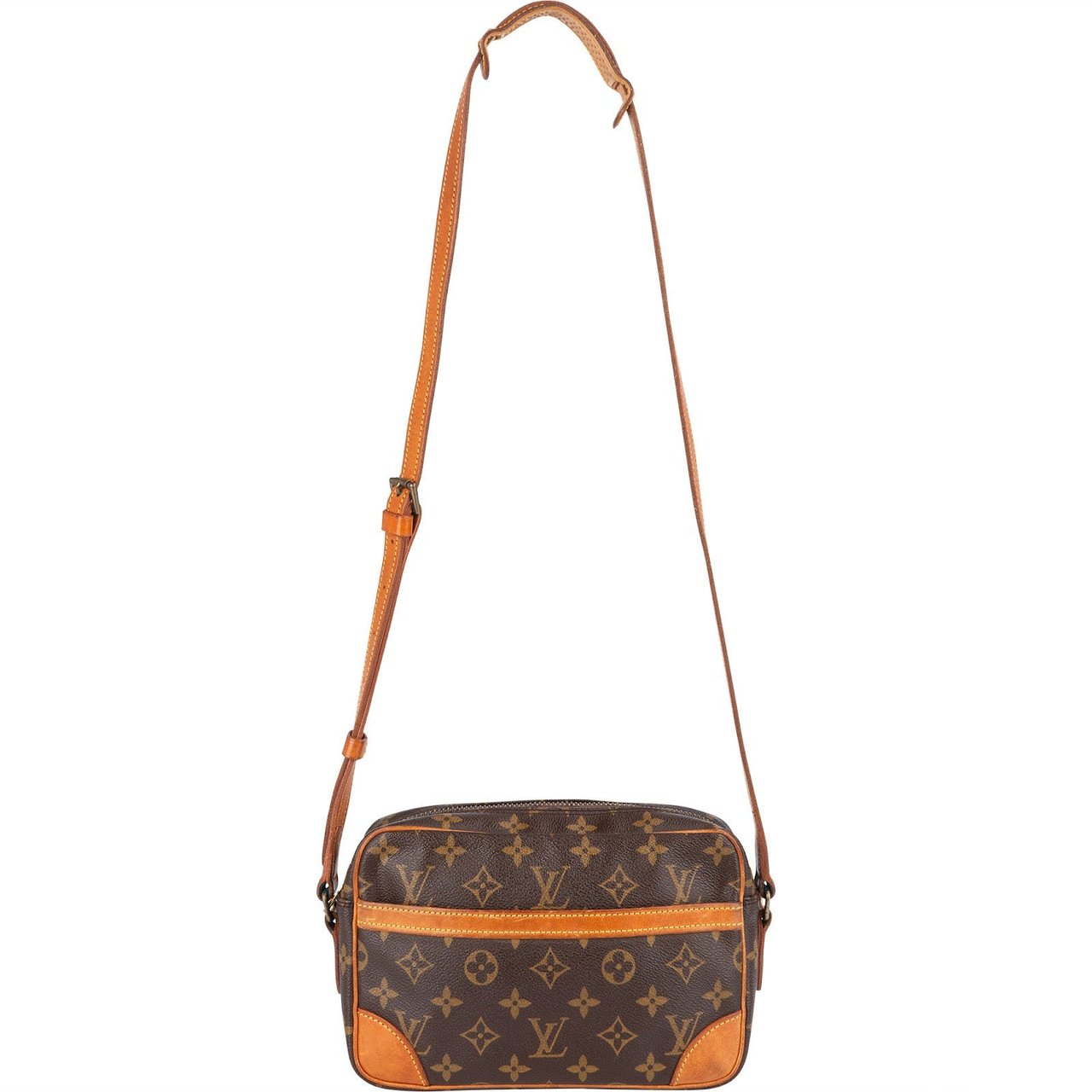 Louis Vuitton Louis Vuitton Monogram Canvas Trocadero 23 Crossbody Bag Bruin