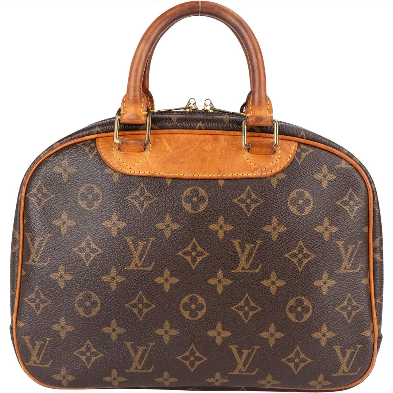 Louis Vuitton Louis Vuitton Monogram Canvas Trouville Handbag Bruin