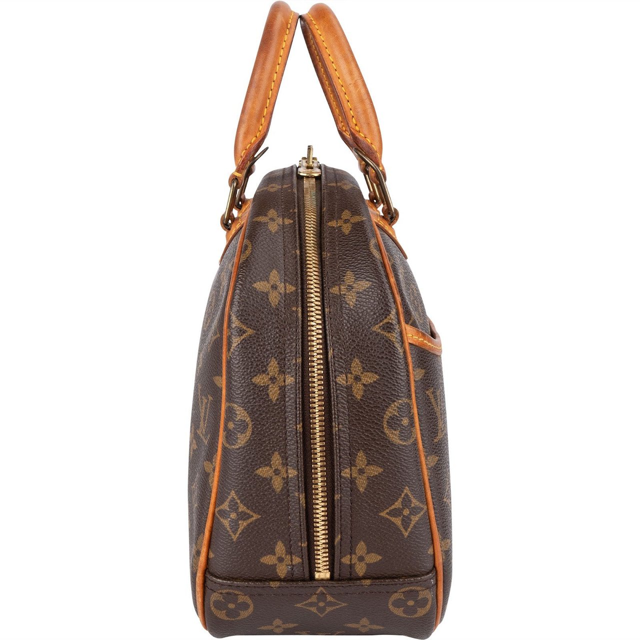 Louis Vuitton Louis Vuitton Monogram Canvas Trouville Handbag Bruin