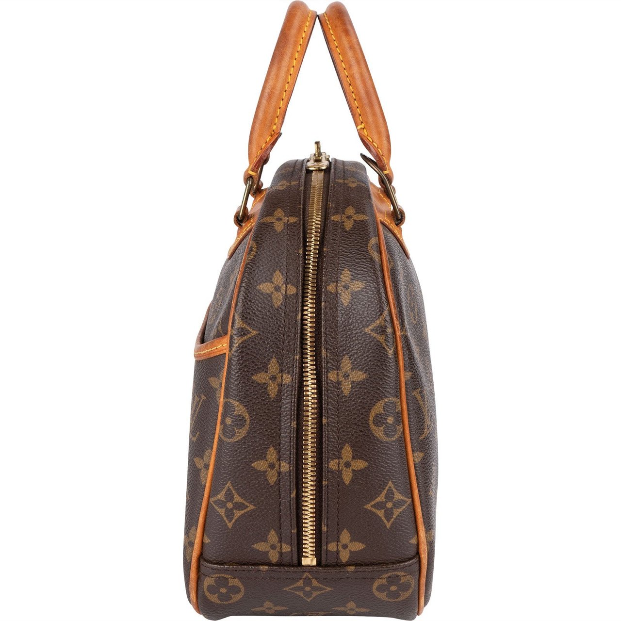 Louis Vuitton Louis Vuitton Monogram Canvas Trouville Handbag Bruin