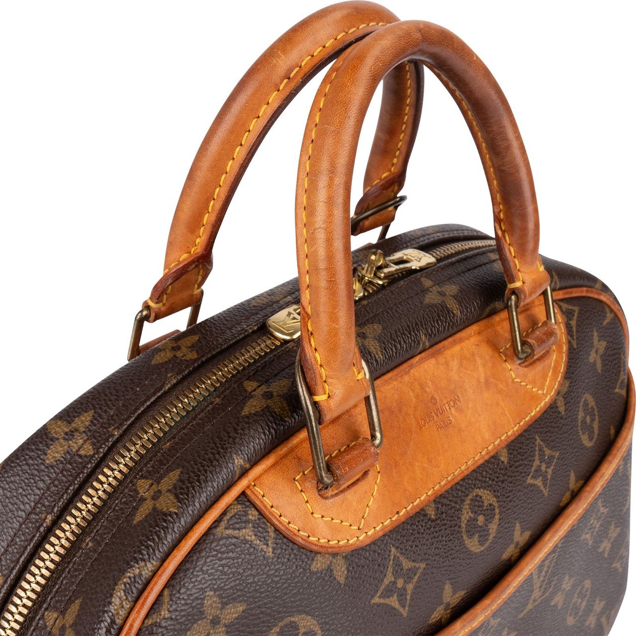 Louis Vuitton Louis Vuitton Monogram Canvas Trouville Handbag Bruin
