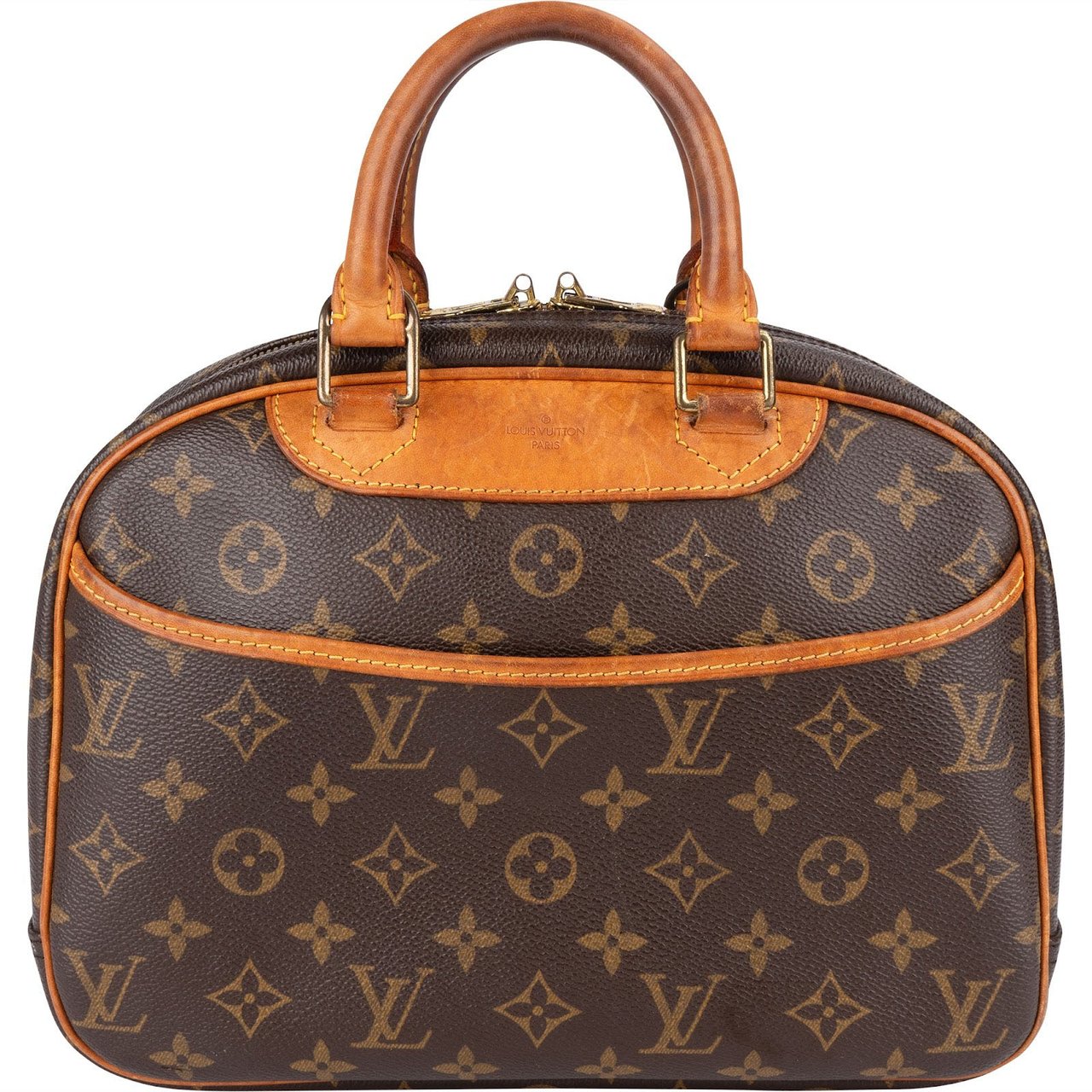 Louis Vuitton Louis Vuitton Monogram Canvas Trouville Handbag Bruin