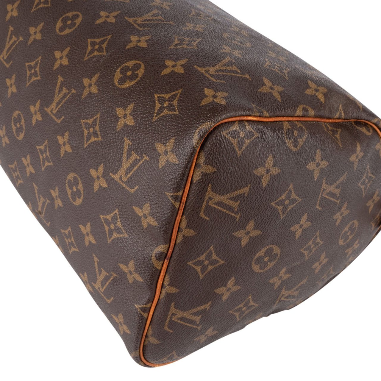 Louis Vuitton Louis Vuitton Monogram Canvas Speedy 30 Handbag Bruin