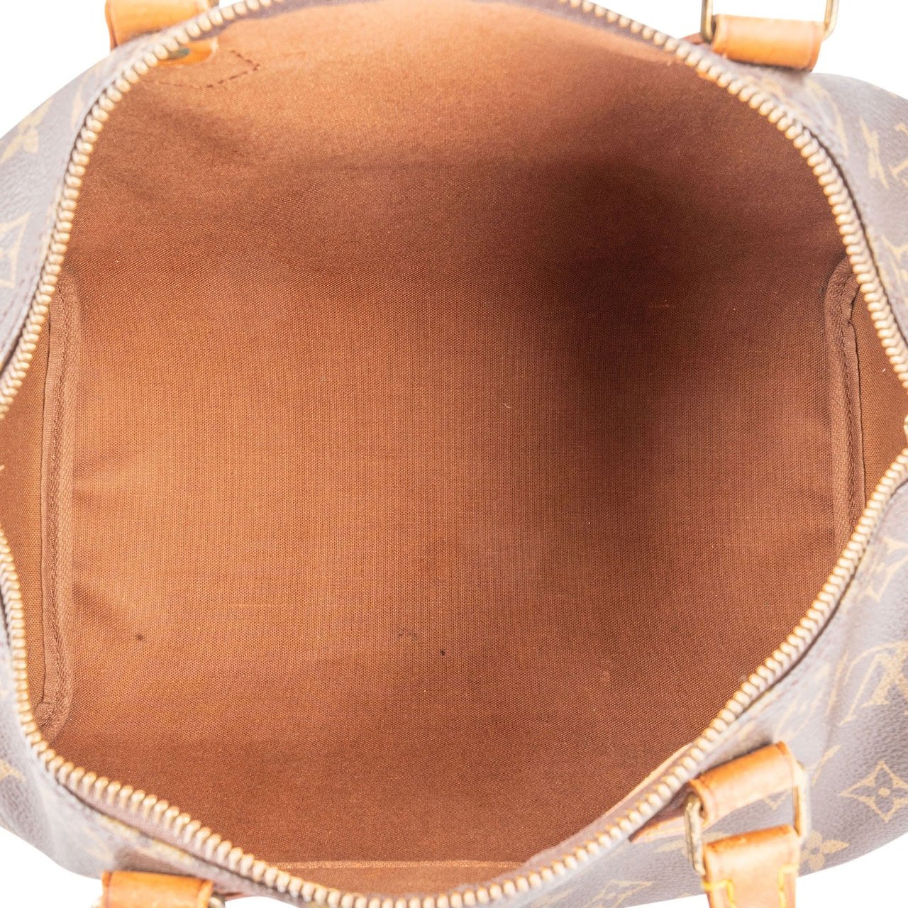 Louis Vuitton Louis Vuitton Monogram Canvas Speedy 30 Handbag Bruin
