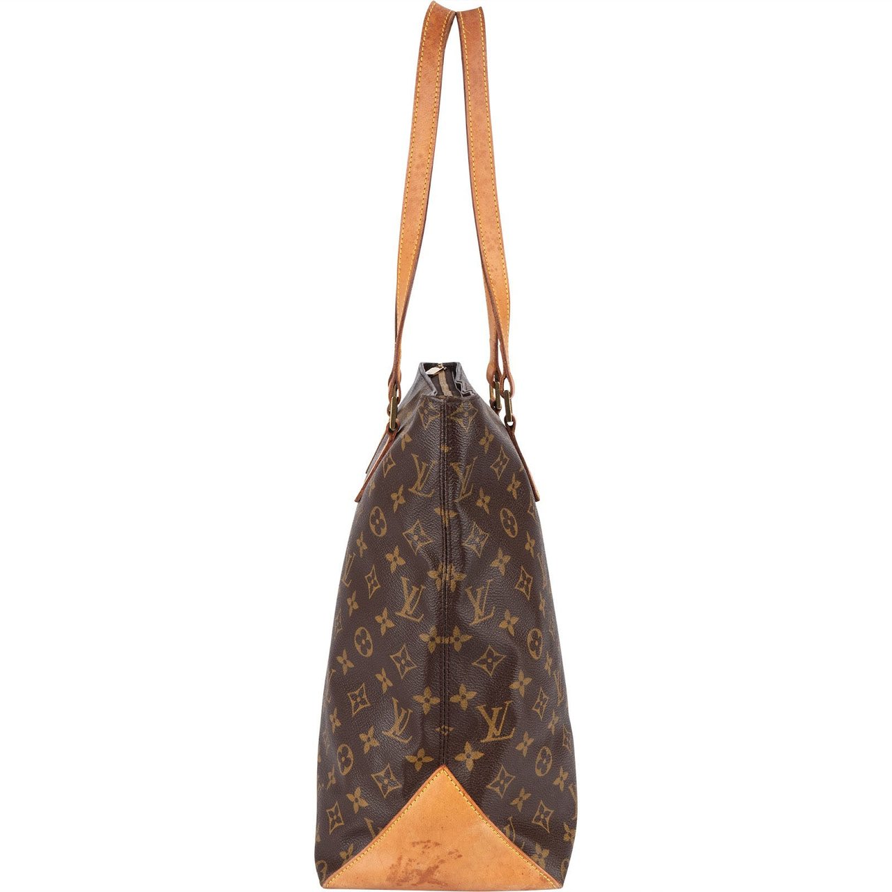 Louis Vuitton Louis Vuitton Monogram Canvas Cabas Mezzo Shoulder Bag Bruin