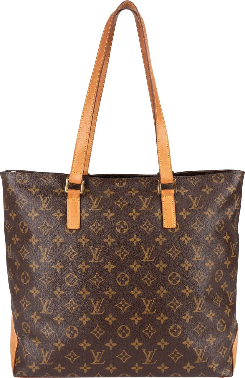 Louis Vuitton Louis Vuitton Monogram Canvas Cabas Mezzo Shoulder Bag Bruin
