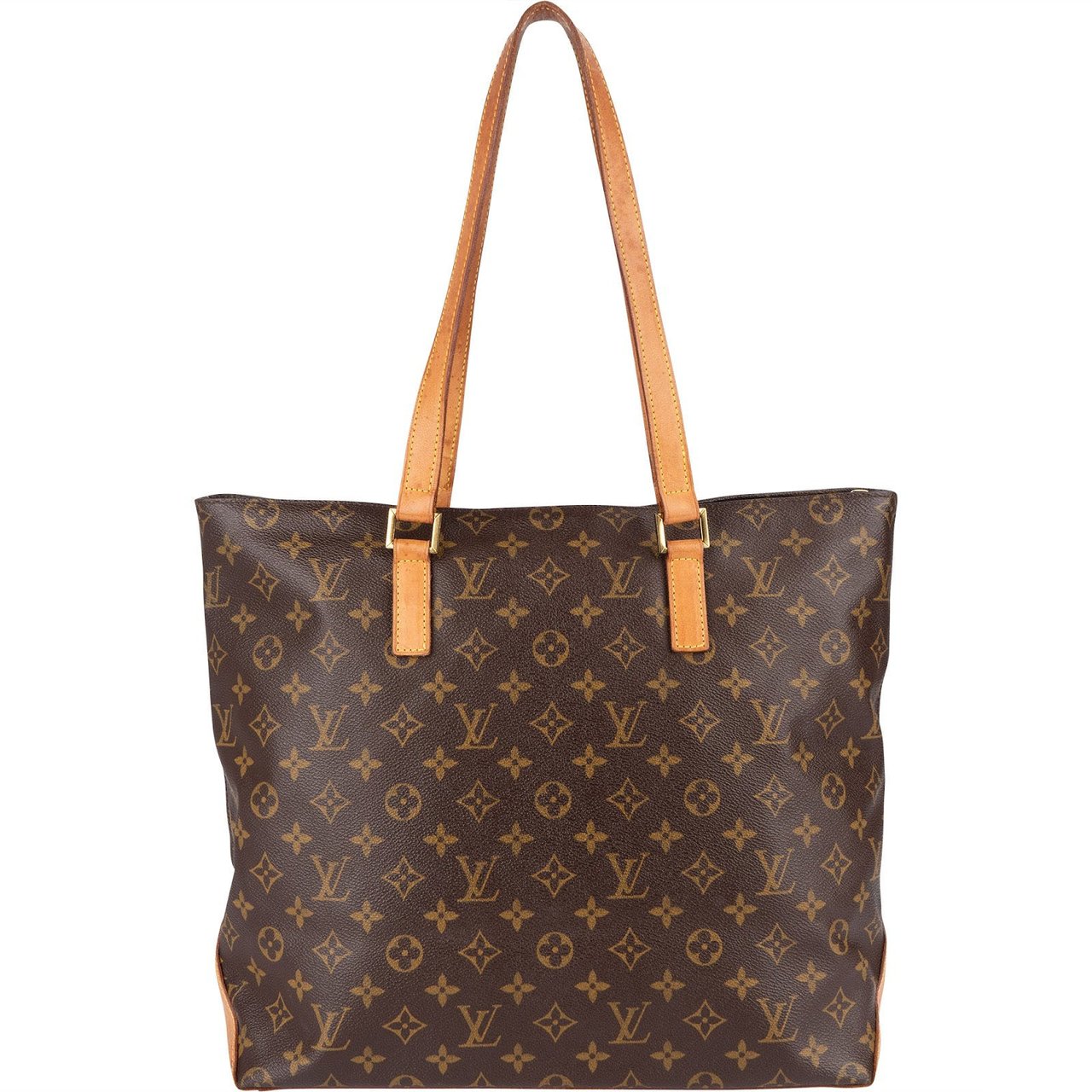 Louis Vuitton Louis Vuitton Monogram Canvas Cabas Mezzo Shoulder Bag Bruin
